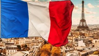 علم فرنسا 