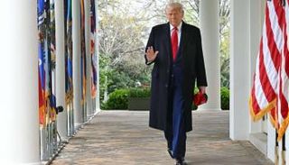 الرئيس الأمريكي دونالد ترامب