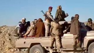 دورية لقوات الطورائ الإخوانية في حضرموت