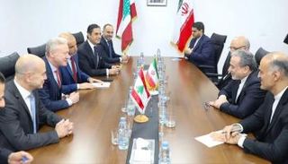 وزير خارجية لبنان يستقبل نظيره الإيراني