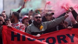 جماهير مانشستر يونايتد