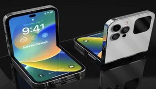 هاتف أيفون قابل للطي - تعبيرية