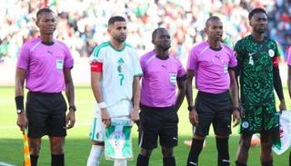 من مباراة الجزائر ونيجيريا