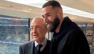 كريم بنزيما وفلورنتينو بيريز