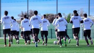 تدريبات منتخب مصر