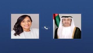 الشيخ عبدالله بن زايد آل نهيان وأنيتا أناند