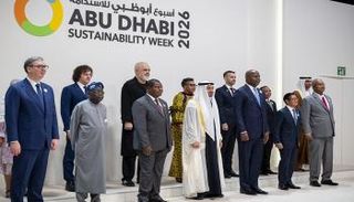 رئيس دولة الإمارات خلال حفل افتتاح «أسبوع أبوظبي للاستدامة 2026»