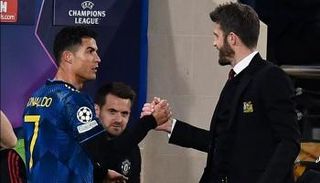 كريستيانو رونالدو ومايكل كاريك