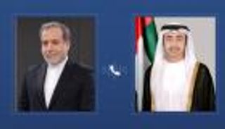 عبدالله بن زايد يبحث مع وزير خارجية إيران العلاقات الثنائية