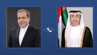اتصال هاتفي بين الشيخ عبدالله بن زايد آل نهيان ووزير خارجية إيران
