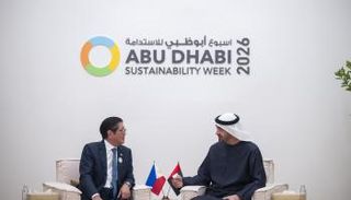  الشيخ محمد بن زايد آل نهيان رئيس الإمارات يلتقي فرديناند ماركوس