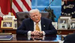 دونالد ترامب في المكتب البيضاوي