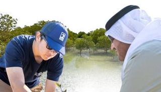 سلطان الجابر يزرع شجرة القرم رقم 5 ملايين ضمن برنامج أدنوك