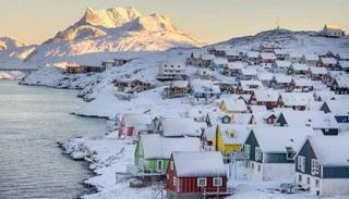 جانب من جزيرة غرينلاند