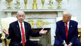 ترامب ونتنياهو في البيت الأبيض - أرشيفية