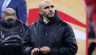 وليد الركراكي مدرب منتخب المغرب 