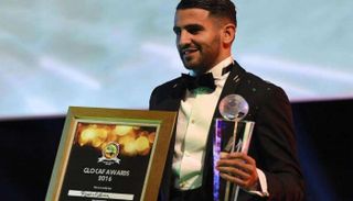  رياض محرز، نجم منتخب الجزائر