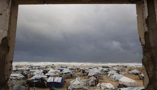 خيام النازحين في غزة