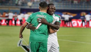 رياض محرز، نجم منتخب الجزائر