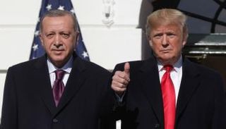 ترامب وأردوغان في لقاء سابق