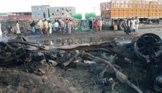 بقايا سيارة مفخخة - أرشيفية