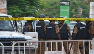 قوات من الشرطة في بوركينا فاسو