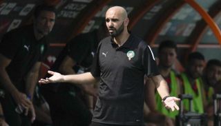 وليد الركراكي مدرب المغرب