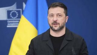 الرئيس الأوكراني فولوديمير زيلينسكي 