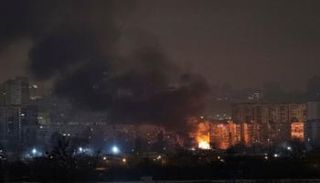 جانب من الضربات على أوكرانيا