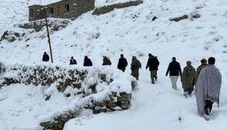 الثلوج في أفغانستان 