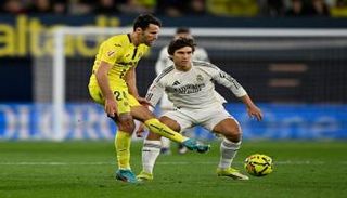 من مباراة فياريال وريال مدريد