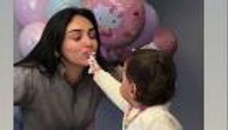 بطابع طفولي.. سلمى أبو ضيف تحتفل بعيد ميلاد ابنتها صوفيا