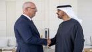 محمد بن زايد يستقبل مبعوث بوتين.. رسالة شكر من الرئيس الروسي للإمارات