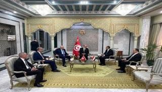 جانب من اجتماع دول جوار ليبيا