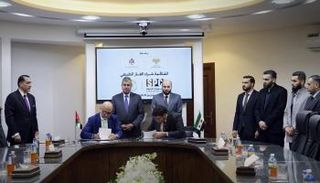 جانب من مراسم توقيع الاتفاقية (سانا)