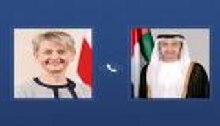 عبدالله بن زايد يبحث مع وزيرة خارجية بريطانيا تطورات المنطقة