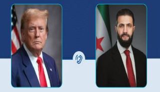 اتصال هاتفي بين الشرع وترامب 