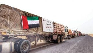 قوافل مساعدات إماراتية للشعب اليمني