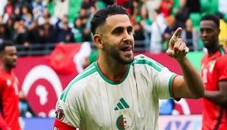 رياض محرز، نجم منتخب الجزائر