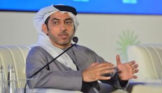 أحمد الكعبي خلال مشاركته في أسبوع الهند للطاقة