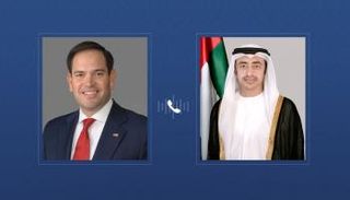 الشيخ عبدالله بن زايد آل نهيان وماركو روبيو