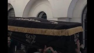 جثمان الفنان الراحلة هدى شعراوي 