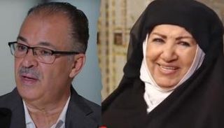 مازن الناطور والراحلة هدى شعراوي 