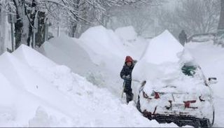 عاصفة ثلجية