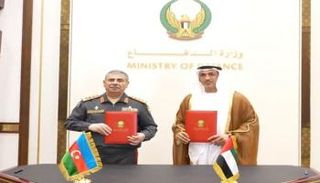 وزير الدولة لشؤون الدفاع بالإمارات ووزير دفاع جمهورية أذربيجان