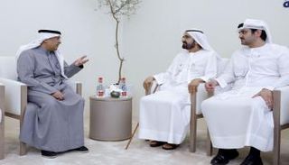 الشيخ محمد بن راشد آل مكتوم يلتقي الأمين العام لمجلس التعاون لدول الخليج العربية