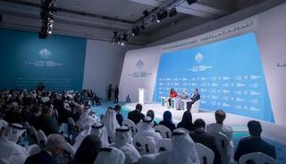 جانب من النقاش في القمة العالمية للحكومات