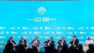 جانب من  الجلسة الحوارية خلال القمة العالمية للحكومات 2026