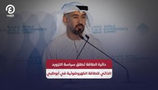 عبدالعزيز محمد الحمادي، مدير عام الشؤون التنظيمية في دائرة الطاقة،