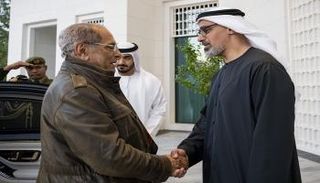 خالد بن محمد بن زايد يلتقي رئيس تيمور الشرقية